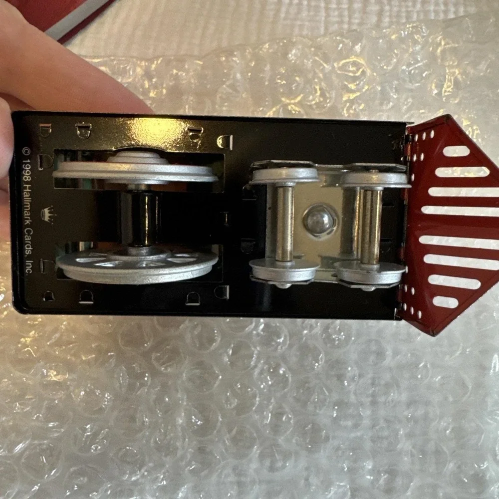 1998 Hallmark Keepsake Ornament - Tin Locomotive Anniversary Edition